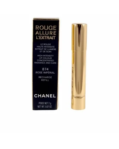 Chanel Rouge Allure L'Extrait Lipstick Recharge Rose Imperial-874 1 Un