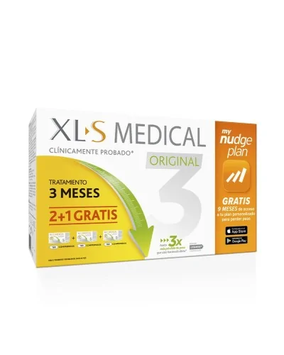 Xls Medical Xls Medical Original Nudge 3 X 180 Comprimidos