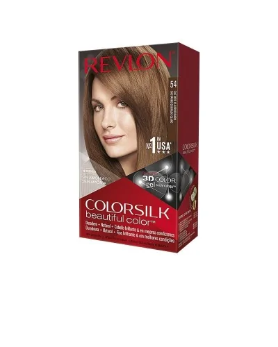 Revlon Mass Market Colorsilk Tinte 54-Castaño Claro Dorado 1 U