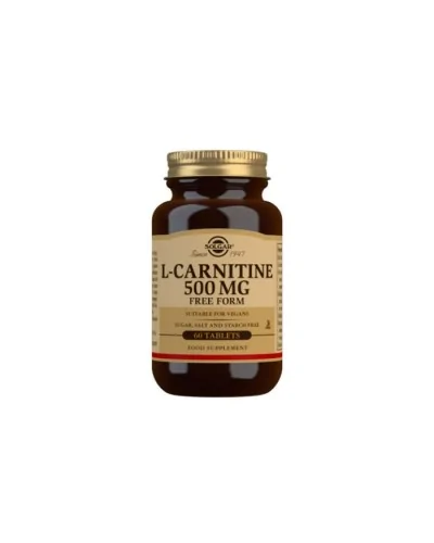 Solgar L-Carnitina 500 Mg 60 Comprimidos